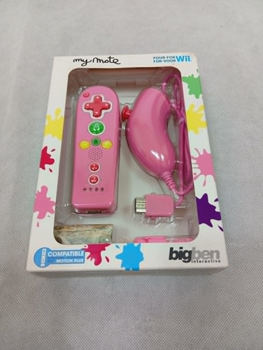 Manette wiimote nunchuck - +,