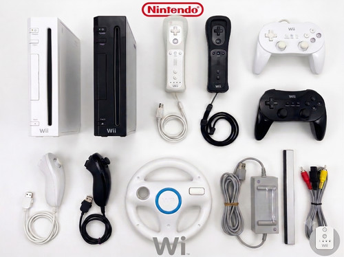 Nintendo wii rvl 001 console - wii,